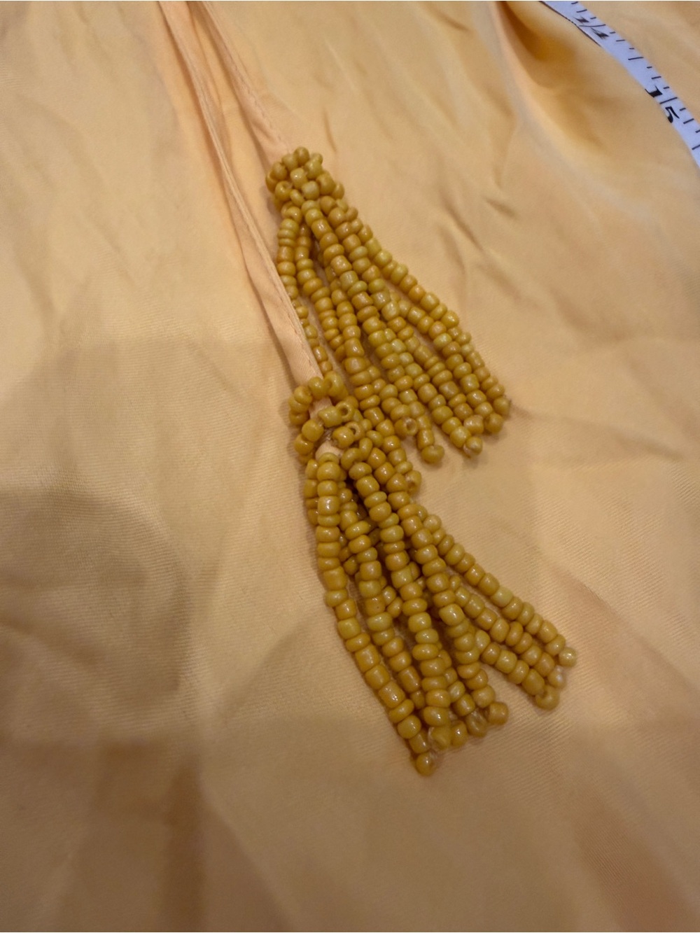 Farm Rio Yellow Cut Out Long Sleeve Midi Dress - Picture 13 of 16